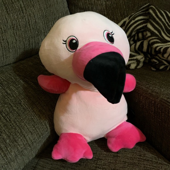 Flamingo plush toy - Picture 3 of 4